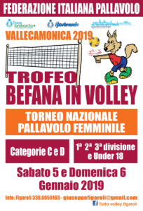 trofeo Befana in volley